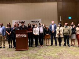 Castellanos Polanco aseguró que su objetivo es conformar un partido cercano a la gente y que respalde las causas sociales. EL INFORMADOR / R. Rivas