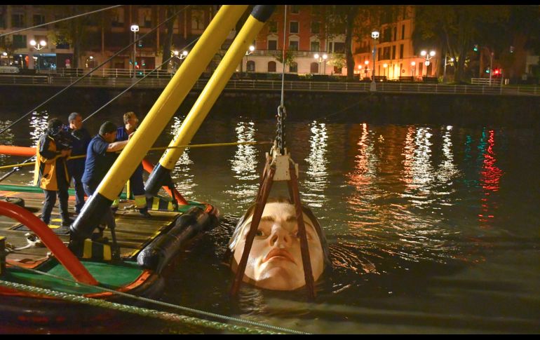 7 curiosidades sobre bihar, la escultura tapatía sumergida en Bilbao