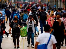 México presenta una baja sostenida en los contagios de COVID, tendencia que se refleja en el semáforo epidemiológico. EFE/C. Ramírez