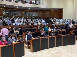 Los legisladores también avalaron cambios en la Ley de Ingresos del municipio de Zapopan para incluir las tarifas del cobro de agua potable vigentes. TWITTER/@LegislativoJal