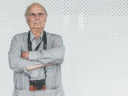 Carlos Saura. El cineasta español posa desde la Cineteca FICG, donde presentó la cinta “El rey de todo el mundo”. El Informador/ G. Gallo 