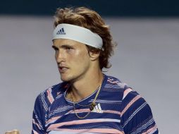 EN LA MIRA. El tenista Alexander Zverev se mostró dispuesto a ser investigado. AP