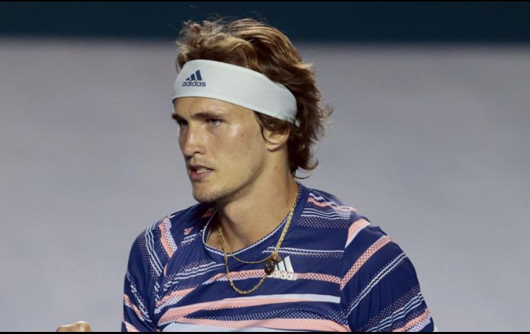 EN LA MIRA. El tenista Alexander Zverev se mostró dispuesto a ser investigado. AP