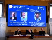 Este año, reconocen con el Nobel de Física la labor de Syukuro Manabe de 90 años, Klaus Hasselmann de 89, y Giorgio Parisi de 73. AFP / J. Nackstrand
