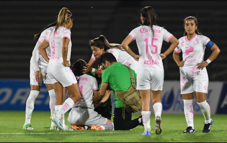 Hasta el momento, el equipo no ha emitido información alguna sobre el estado de la jugadora. IMAGO7