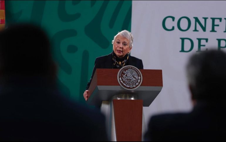 Sobre la posibilidad de que AMLO no vuelva a asistir a la entrega de la medalla Belisario Domínguez en lo que resta de su sexenio, Sánchez Cordero puntualizó que esa será decisión del Presidente. SUN / ARCHIVO