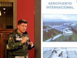 Ricardo Vallejo Suárez, responsable de la construcción del Aeropuerto Internacional Felipe Ángeles en la base militar de Santa Lucía. NTX/ARCHIVO