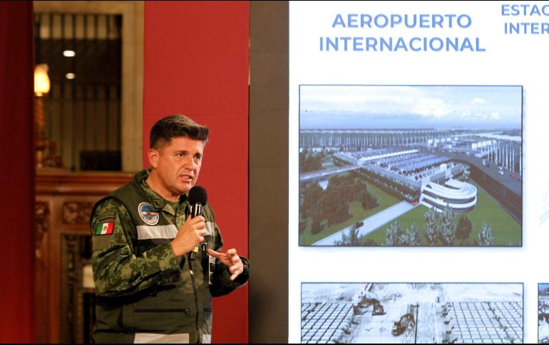 Ricardo Vallejo Suárez, responsable de la construcción del Aeropuerto Internacional Felipe Ángeles en la base militar de Santa Lucía. NTX/ARCHIVO