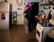 En la calle San Fernando, de la colonia Ojo de Agua, la inundación alcanzó hasta un metro de altura. EL INFORMADOR/G. Gallo