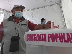 COSTO MENOR. Respecto al costo de 22 millones de pesos que implicará la organización de la consulta, el mandatario lo consideró menor y sostuvo que renegociar el convenio implica miles de millones de pesos. SUN/ARCHIVO