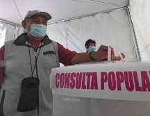 COSTO MENOR. Respecto al costo de 22 millones de pesos que implicará la organización de la consulta, el mandatario lo consideró menor y sostuvo que renegociar el convenio implica miles de millones de pesos. SUN/ARCHIVO