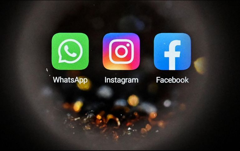 Las plataformas de Facebook, Instagram y Whatsapp presentaron fallas ayer por unas seis horas. AFP/ARCHIVO