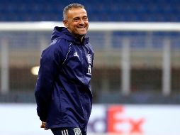 Positivo. El DT asturiano busca su primera Final con el combinado español. AFP