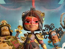 “Maya y los tres” se centra en un mundo fantástico, transformado por la magia y donde cuatro reinos dominan la tierra. CORTESÍA / Netflix