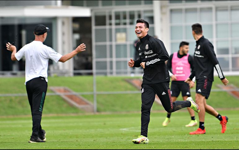 SONRIENTE. Hirving Lozano regresó a una convocatoria con el Tri, tras la escalofriante lesión en Copa Oro que lo marginó un tiempo. IMAGO7