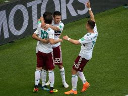 El tridente que presentó México en el juego inaugural ante Alemania en Rusia 2018, estuvo conformado por Hirving Lozano, Javier ''Chicharito'' Hernández y Carlos Vela. IMAGO7