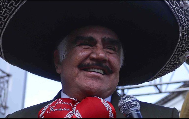 El último reporte de los médicos sobre la salud de Vicente Fernández indica que “El Charro de Huentitán” se encuentra estable y con procesos de rehabilitación física. SUN / ARCHIVO