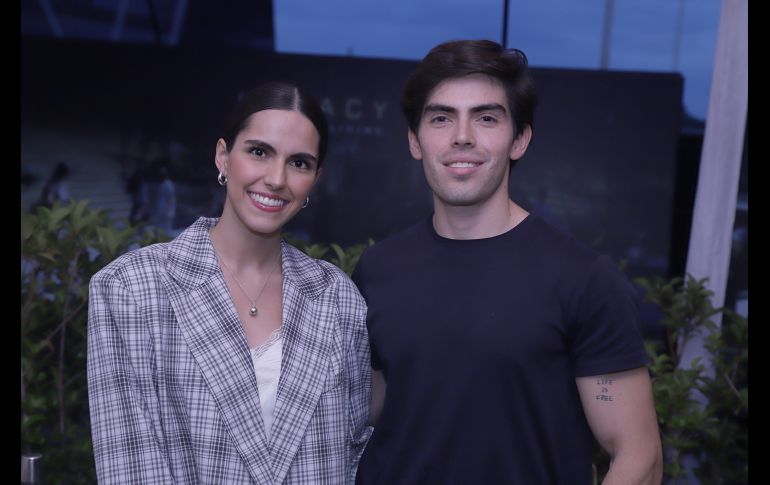 Vale Mijares y Diego Larrea. GENTE BIEN JALISCO/ CLAUDIO JIMENO