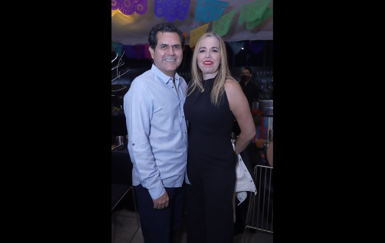 Francisco Ortega y Verónica Álvarez. GENTE BIEN JALISCO/ CLAUDIO JIMENO