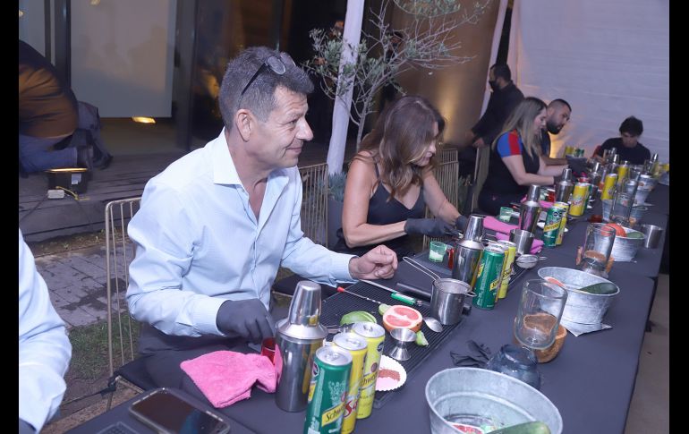 Francisco Ortega y Verónica Álvarez.  GENTE BIEN JALISCO/ CLAUDIO JIMENO