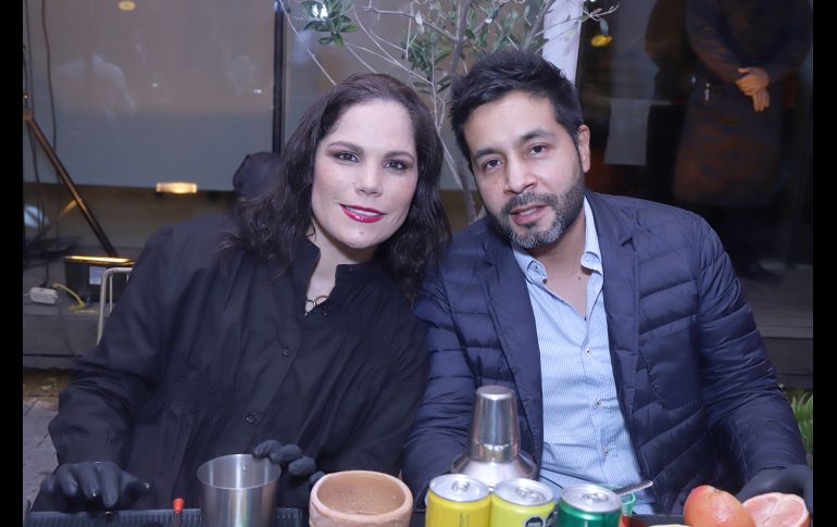 Cinthya González y Jorge Montiel. GENTE BIEN JALISCO/ CLAUDIO JIMENO