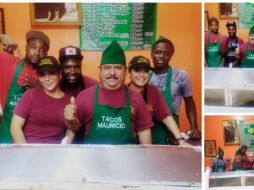Se volvió viral. Una taquería de Monterrey, Nuevo León, fue tendencia tras una publicación en la que anunciaba que contrataba a migrantes haitianos para una de sus sucursales. FACEBOOK / Tacos Mauricio 1