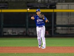 DURA BAJA. El infielder Amazeo Zazueta causará baja cerca de seis semanas. TWITTER/@charrosbeisbol