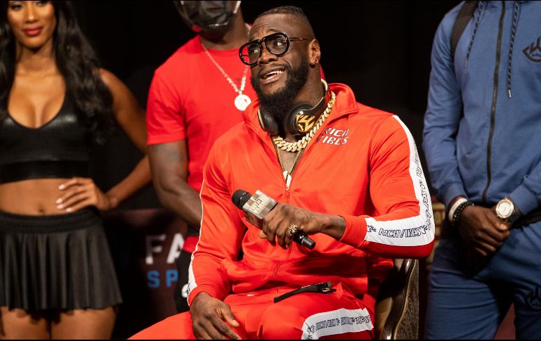 Deontay Wilder dice que se verá una versión diferente de sí mañana ante Tyson Fury. AP/E. Verduzco