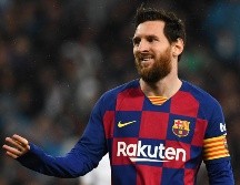 Laporta dice que no podían pedir a Messi jugar gratis en el Barcelona. AFP / ARCHIVO