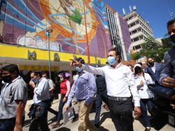 “Vamos a llenar el Centro Histórico. Paseo Fray Antonio Alcalde, es una obra hermosa, pero necesita ser llenada por contenidos que a la gente le interesen, principalmente dedicados a la cultura