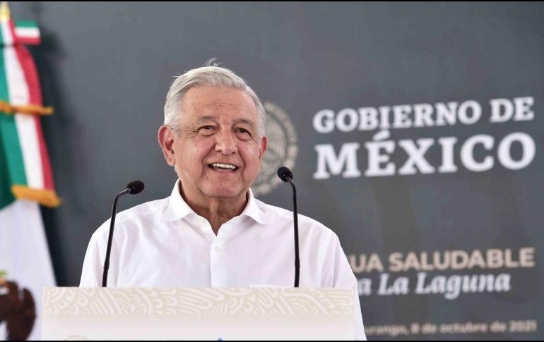 López Obrador visitó hoy el Centro Regional de Atención a Emergencias de Conagua en Lerdo, Durango. ESPECIAL/Presidencia