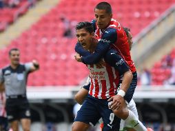 Ángel Zaldívar marcó el primer gol de Chivas. IMAGO7