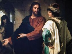«Más fácil le es a un camello pasar por el ojo de una aguja, que a un rico entrar en el Reino de Dios». WIKIMEDIA/«Cristo y el joven rico», de Heinrich Hofmann