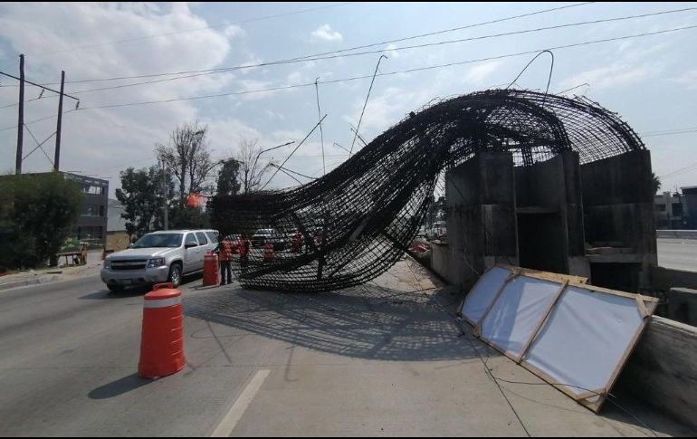 Autoridades no reportaron personas lesionadas. ESPECIAL / SIOP
