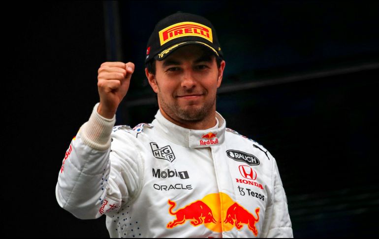 ENCENDIDO. Checo se encuentra en el quinto puesto del campeonato de pilotos. AFP/U. BEKTAS