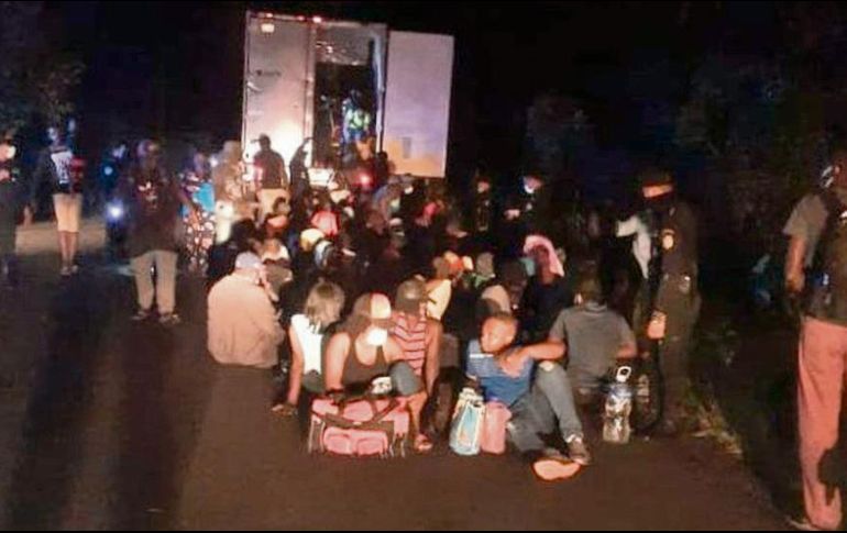Solos. De los migrantes rescatados en Tamaulipas, 198 menores viajaban sin acompañantes. EFE