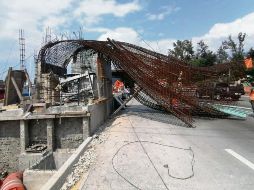 PERIFÉRICO. El incidente ocurrió donde estará la estación de López Mateos. Especial
