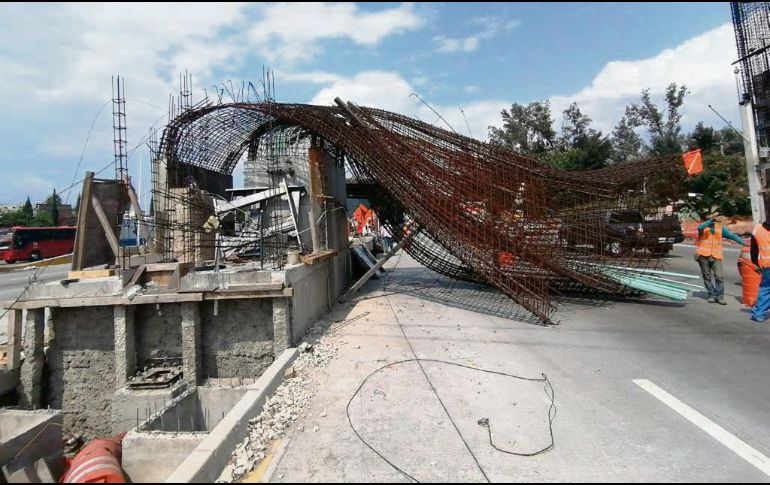 PERIFÉRICO. El incidente ocurrió donde estará la estación de López Mateos. Especial