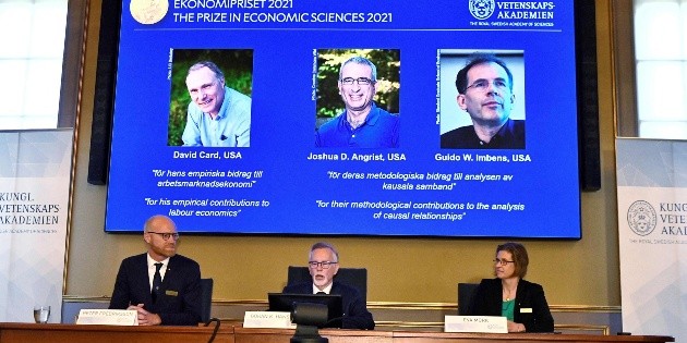 Premios Nobel 2021: Galardonan en Economía a tres especialistas en “experimentos naturales”