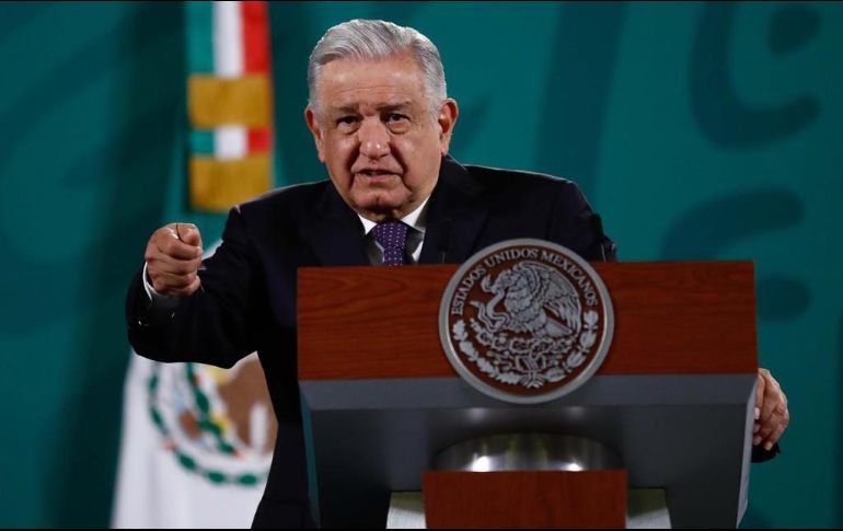 AMLO anunció que el próximo 1 de diciembre realizará una concentración en el Zócalo para rendir un informe a la nación. SUN / D. Simón