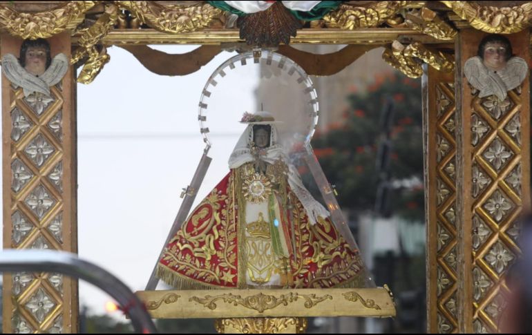 Este martes se llevó a cabo la Romería 2021, que por segunda ocasión se realizó de manera virtual. EL INFORMADOR / A. Camacho