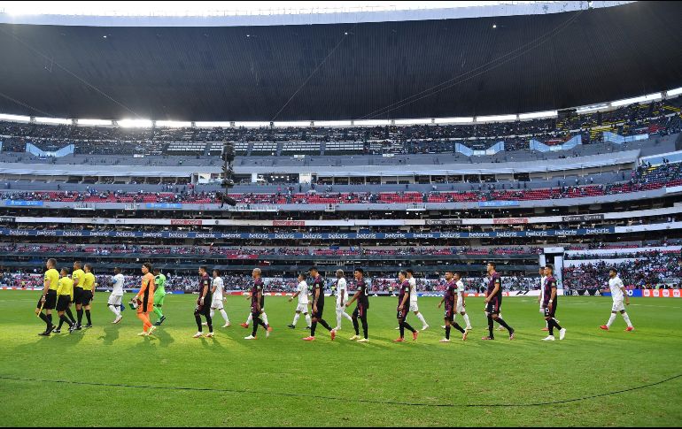 LEJOS DE CASA. El duelo ante Honduras, fue el último del 2021 para el Tri en el Azteca. IMAGO7