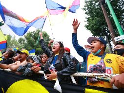 DE FIESTA. La afición de las Águilas se dio cita en Coapa para celebrar el 105 aniversario del club. IMAGO7