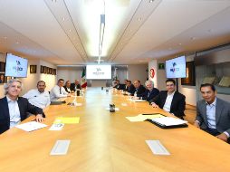 Las dirigencias de los partidos de oposición se reunieron para analizar su estrategia. TWITTER/rubenmoreiravdz