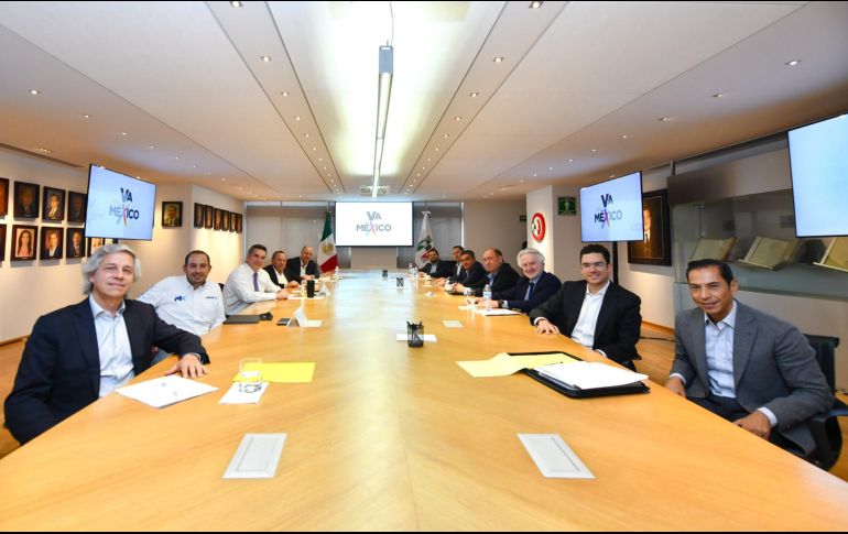 Las dirigencias de los partidos de oposición se reunieron para analizar su estrategia. TWITTER/rubenmoreiravdz