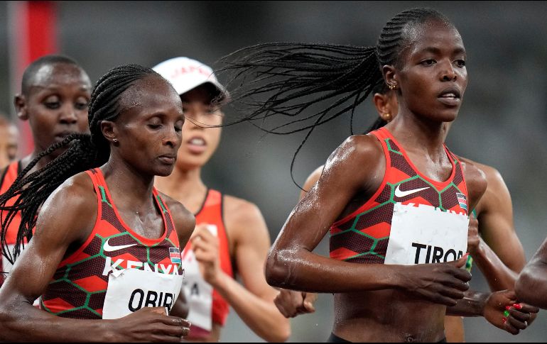 Tirop, de 25 años, había terminado recientemente cuarta en los cinco mil metros en los Juegos Olímpicos de Tokio 2020 y era considerada como una estrella ascendente en el atletismo de su país. AP / ARCHIVO