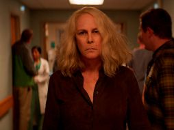 Fotograma cedido por Universal Studios donde aparece Jamie Lee Curtis como Laurie Strode en la nueva cinta de terror 