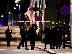 Un hombre armado con un arco y flechas ha provocado varios muertos y heridos en la ciudad Noruega de Kongsberg, según las primeras informaciones policiales. EFE / H. Mosvold Larsen