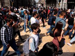 Hasta ahora, 67.3 millones de personas mayores de 18 años tienen al menos una dosis de la vacuna anticovid. EFE/C. Ramírez