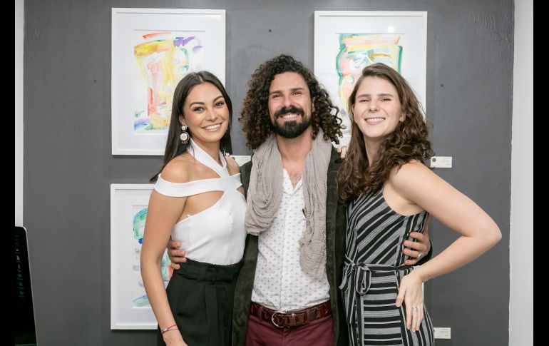 Marsha Ram, Emilio Chalita y Camille Chalita. GENTE BIEN JALISCO/ JORGE SOLTERO